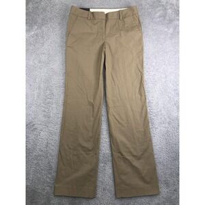 J. Crew Pants Women's 4R (30x33) Brown NWT Addison City Fit Chino